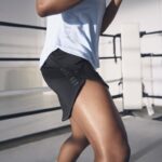 ⁦adidas Womens' Training HEAT.RDY Short - شورت اديداس للنساء لون اسود⁩ - الصورة ⁦5⁩