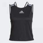 adidas Womens' HEAT.RDY Running Tank Top - Black- توب تانك اديداس هيت ريدي للنساء لون اسود