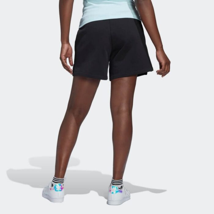 ⁦شورت اديداس ادي كلر كونتيمبو للنساء لون أسود -adidas Womens' Adicolor Contempo Shorts- Black⁩ - الصورة ⁦4⁩
