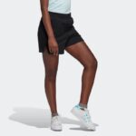 ⁦شورت اديداس ادي كلر كونتيمبو للنساء لون أسود -adidas Womens' Adicolor Contempo Shorts- Black⁩ - الصورة ⁦5⁩
