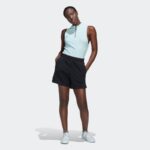 ⁦شورت اديداس ادي كلر كونتيمبو للنساء لون أسود -adidas Womens' Adicolor Contempo Shorts- Black⁩ - الصورة ⁦6⁩