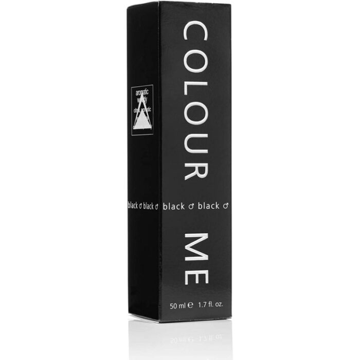⁦عطر كولور مي بلاك للرجال سعة 50 مل | Colour Me Black EDP Eau de Parfum for Men 50 ML⁩ - الصورة ⁦3⁩