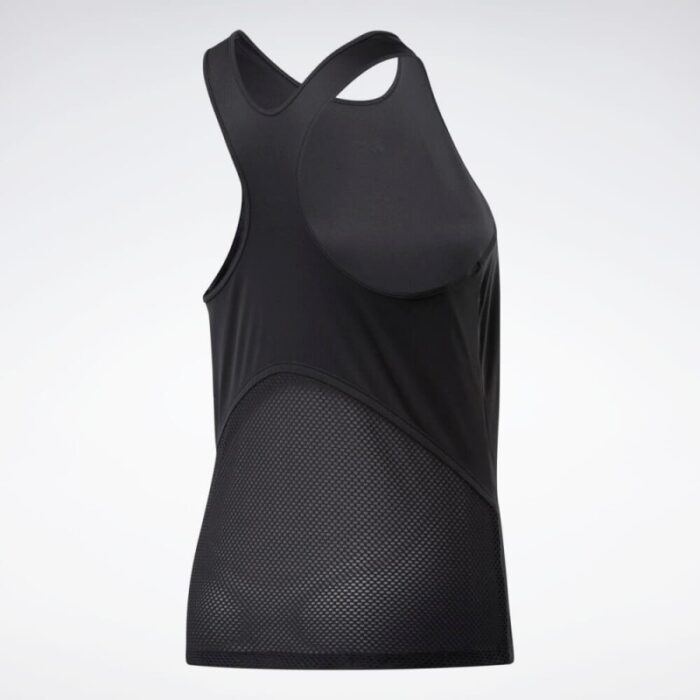 ⁦تيشيرت (حفر) ريبوك ورك اوت ريدي سبيد ويك تانك للنساء لون أسود - Reebok Women's Workout Ready Speedwick Tank Top- Black⁩ - الصورة ⁦2⁩