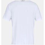 ⁦Under Armour Men's Sportstyle Left Chest T-Shirt - تيشيرت أندر آرمر سبورت ستايل ليفت تشيست بأكمام قصيرة للرجال لون أبيض⁩ - الصورة ⁦6⁩