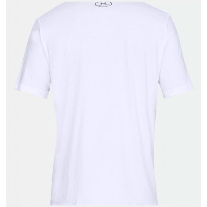 ⁦Under Armour Men's Team Issue Wordmark Short Sleeve T-Shirt - تيشيرت أندر آرمر تيم ايشيو وورد-مارك للرجال لون أبيض⁩ - الصورة ⁦6⁩