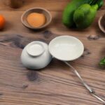 ⁦زبدية بورسلان13.5*13.5*5⁩ - الصورة ⁦3⁩