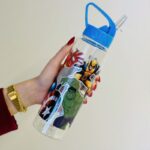 ⁦مطرة ماء ديزني مع مصاصة - Marvel لون أزرق⁩ - الصورة ⁦4⁩