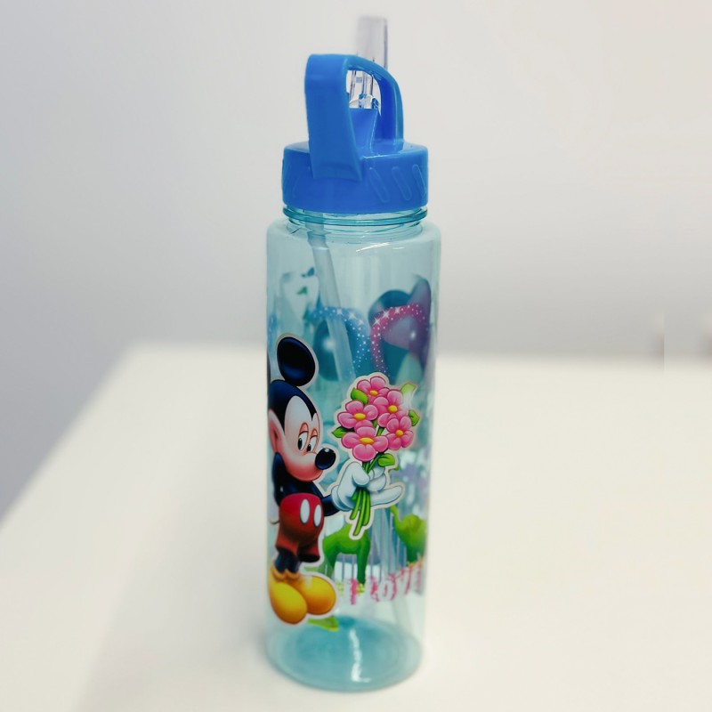 ⁦مطرة ماء ديزني مع مصاصة - ميكي ماوس لون أزرق⁩ - الصورة ⁦1⁩
