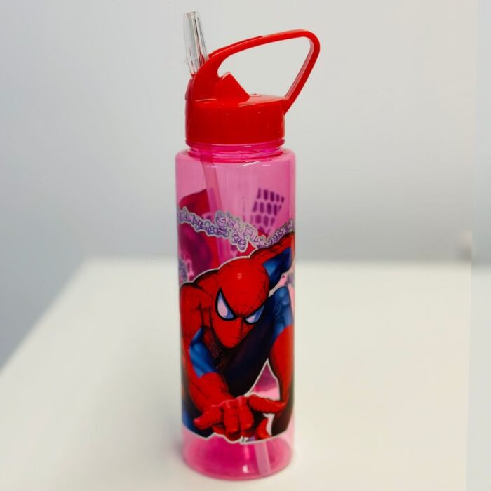 ⁦مطرة ماء ديزني مع مصاصة - سبايدر مان لون أحمر⁩ - الصورة ⁦2⁩