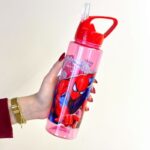 ⁦مطرة ماء ديزني مع مصاصة - سبايدر مان لون أحمر⁩ - الصورة ⁦3⁩