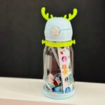 ⁦مطرة ماء قرون مع حبل لون أزرق⁩ - الصورة ⁦2⁩