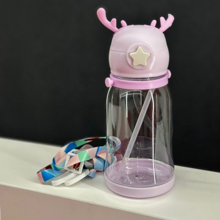 ⁦مطرة ماء قرون مع حبل لون بنفسجي⁩ - الصورة ⁦2⁩