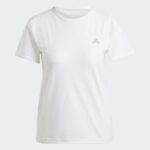 ⁦adidas Womens' Fast Running T-Shirt- تيشيرت اديداس فاست راننيغ للنساء لون أبيض⁩ - الصورة ⁦9⁩