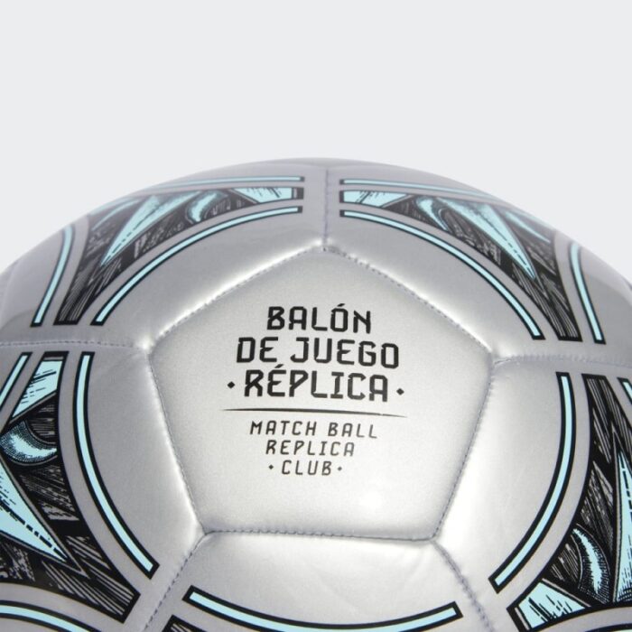 ⁦adidas Messi Club Ball - Silver- كرة قدم اديداس ميسي لون سكني⁩ - الصورة ⁦5⁩