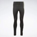 Reebok Workout Ready Vector Leggings- بنطلون ضيق رياضي من ريبوك للنساء لون أسود