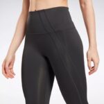 ⁦Reebok Workout Ready Vector Leggings- بنطلون ضيق رياضي من ريبوك للنساء لون أسود⁩ - الصورة ⁦6⁩