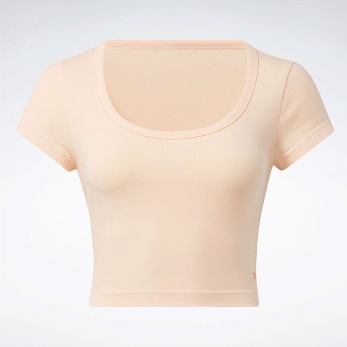 10326399_67fac0f6567ad Reebok CL WDE JERSEY T-Shirt- تيشيرت ريبوك للنساء - الصورة 1