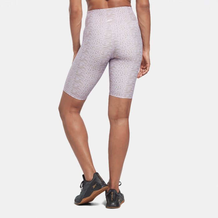 ⁦Reebok Womens' Sport Lux Bold Women's Biker Shorts⁩ - الصورة ⁦2⁩