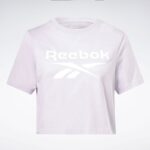 Reebok Women's Identity T-shirt- تيشيرت ريبوك ادينتتي للنساء لون بنفسجي