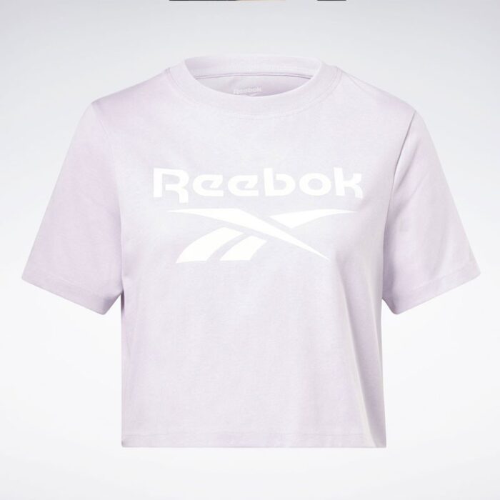 10326428_67fac13674537 Reebok Women's Identity T-shirt- تيشيرت ريبوك ادينتتي للنساء لون بنفسجي - الصورة 1