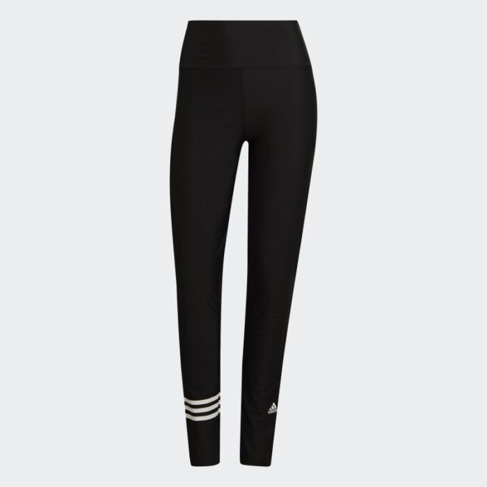 10329413_67fac40b80c2c بنطلون اديداس ثلاث خطوط للسباحة للنساء لون أسود-adidas Womens' 3-STRIPES SWIM Pants- Black - الصورة 1