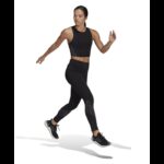 ⁦توب اديداس رن ايكون للنساء لون أسود-adidas Womens' Run Icons 3-Stripes Cooler Running Crop Top⁩ - الصورة ⁦14⁩