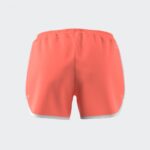 ⁦شورت اديداس ماراثون 20 للنساء لون برتقالي- adidas Womens' Marathon 20 Running Shorts - Orange⁩ - الصورة ⁦12⁩