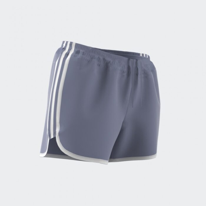 ⁦شورت اديداس ماراثون 20 للنساء لون بنفسجي فاتح- adidas Womens' Marathon 20 Running Shorts - Purple⁩ - الصورة ⁦8⁩