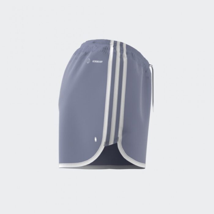 ⁦شورت اديداس ماراثون 20 للنساء لون بنفسجي فاتح- adidas Womens' Marathon 20 Running Shorts - Purple⁩ - الصورة ⁦9⁩