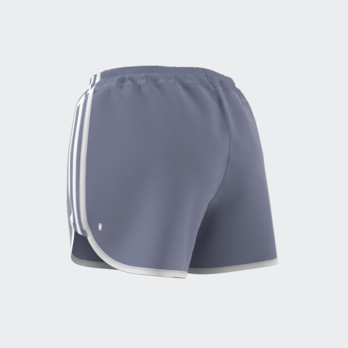 ⁦شورت اديداس ماراثون 20 للنساء لون بنفسجي فاتح- adidas Womens' Marathon 20 Running Shorts - Purple⁩ - الصورة ⁦12⁩
