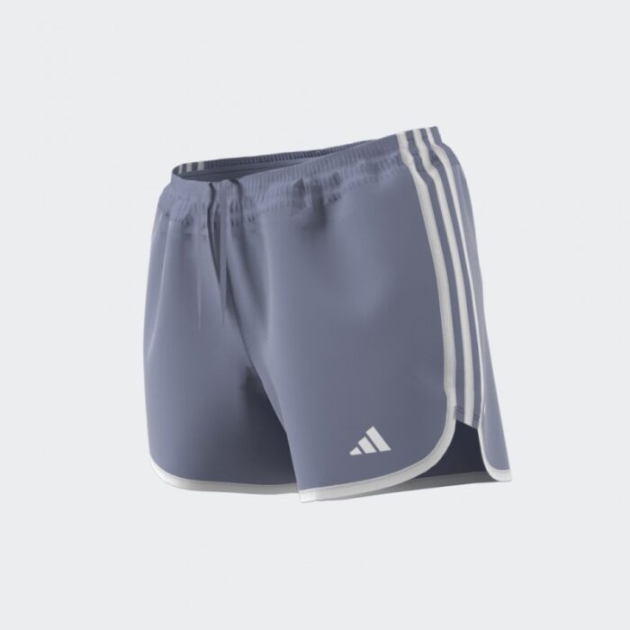 ⁦شورت اديداس ماراثون 20 للنساء لون بنفسجي فاتح- adidas Womens' Marathon 20 Running Shorts - Purple⁩ - الصورة ⁦14⁩
