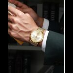 ⁦ساعة ريواردكوارتز تقويم بحزام شبكي للرجال لون ذهبي-REWARD Men's Luxury Watch Mesh Belt Waterproof⁩ - الصورة ⁦11⁩