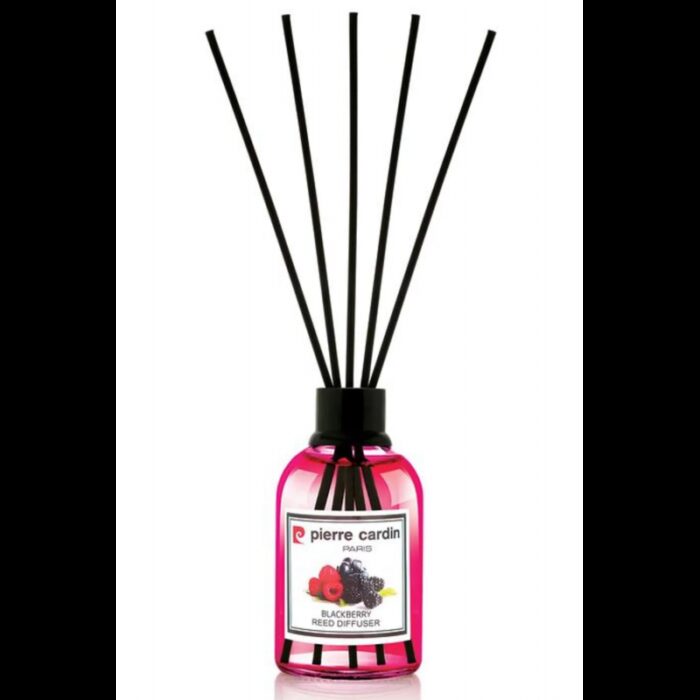 ⁦معطر جو برائحة التوت البري من بيري كاردين حجم 110 مل - Pierre Cardin Reed Diffuser 110 ml - Blackberry⁩ - الصورة ⁦2⁩