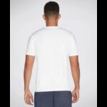 ⁦تيشيرت سكيتشرز سكيتش اير للرجال لون ابيض-Skechers Mens' Skech-Air Tee⁩ - الصورة ⁦2⁩