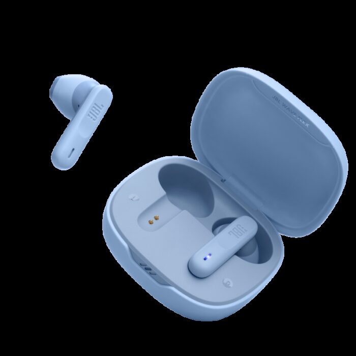 ⁦سماعات اذن لاسلكية من جي بي ال لون أزرق-JBL Wave Flex True wireless earbuds⁩ - الصورة ⁦4⁩
