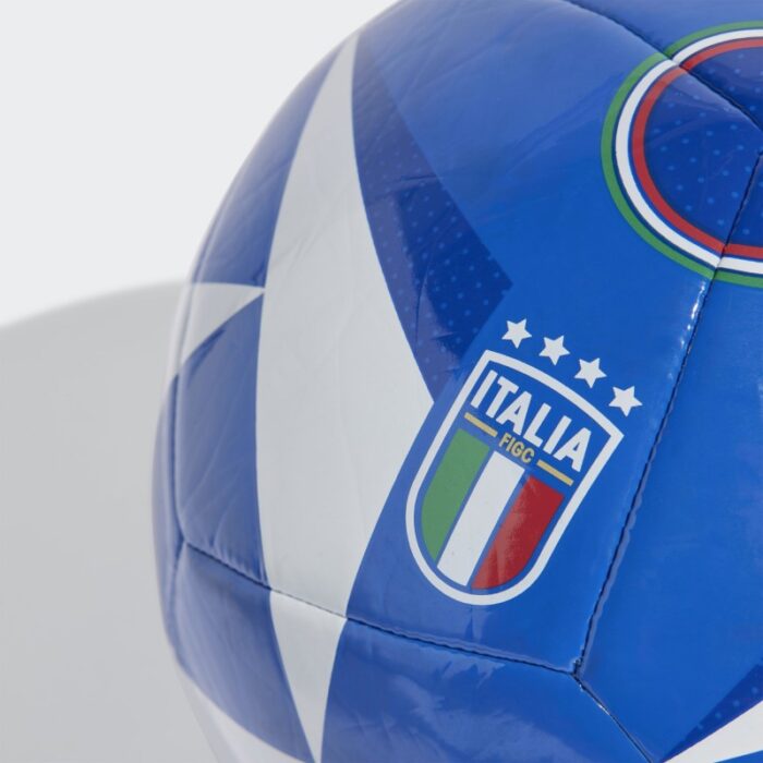 ⁦كرة قدم اديداس فوسول ليبي ايطاليا كلوب لون أزرق وأبيض - adidas Fussballliebe Italy Club (UEFA EURO 24) Ball - Blue⁩ - الصورة ⁦3⁩
