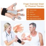 ⁦أداة تدريب وتقوية قبضة اليد مصنوعة من السيليكون القوي لتمرين عضلات اليد والرسغ والأصابع وزيادة مرونتها وقوتها وتخفيف الآلام- مستوى متقدم - لون أسود⁩ - الصورة ⁦3⁩