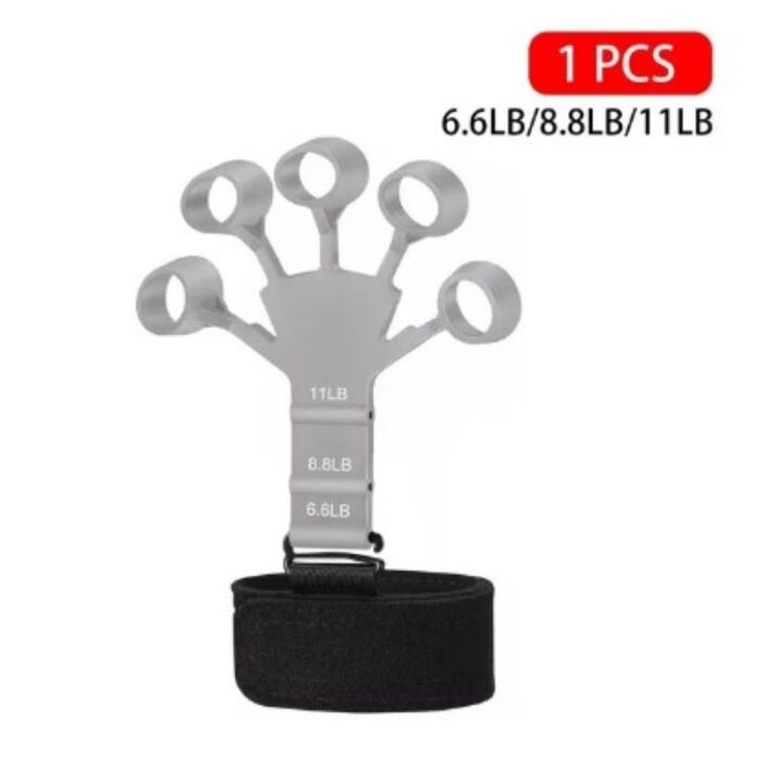 ⁦أداة تدريب وتقوية قبضة اليد مصنوعة من السيليكون القوي لتمرين عضلات اليد والرسغ والأصابع وزيادة مرونتها وقوتها وتخفيف الآلام- مستوى متقدم - لون أسود⁩ - الصورة ⁦5⁩