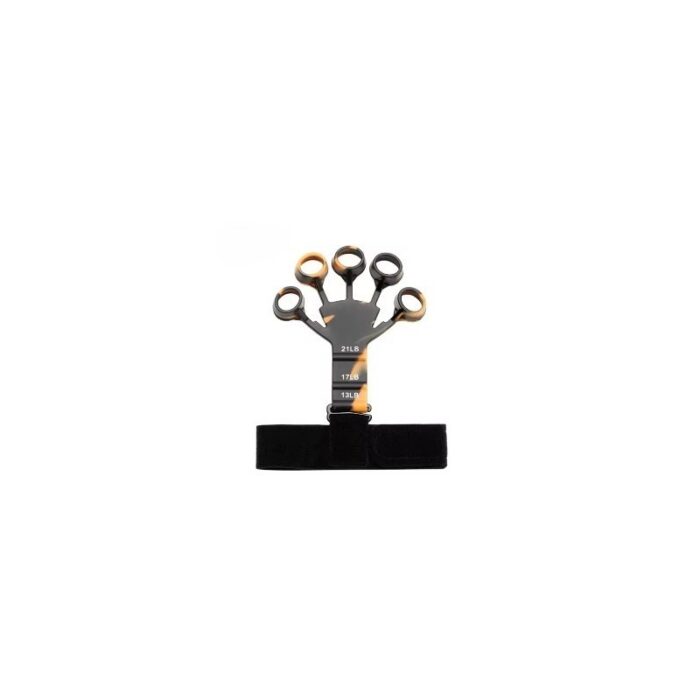 ⁦أداة تدريب وتقوية قبضة اليد مصنوعة من السيليكون القوي لتمرين عضلات اليد والرسغ والأصابع وزيادة مرونتها وقوتها وتخفيف الآلام- مستوى متقدم - لون أسود⁩ - الصورة ⁦6⁩