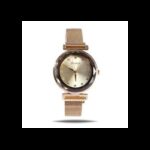 ساعة CURREN ستانلس ستيل ستاتي لون `ذهبي