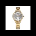 ساعة CURREN ستانلس ستيل ستاتي لون ذهبي -سترس