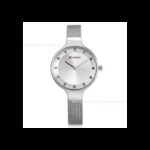 ساعة CURREN ستانلس ستيل ستاتي لون فضي