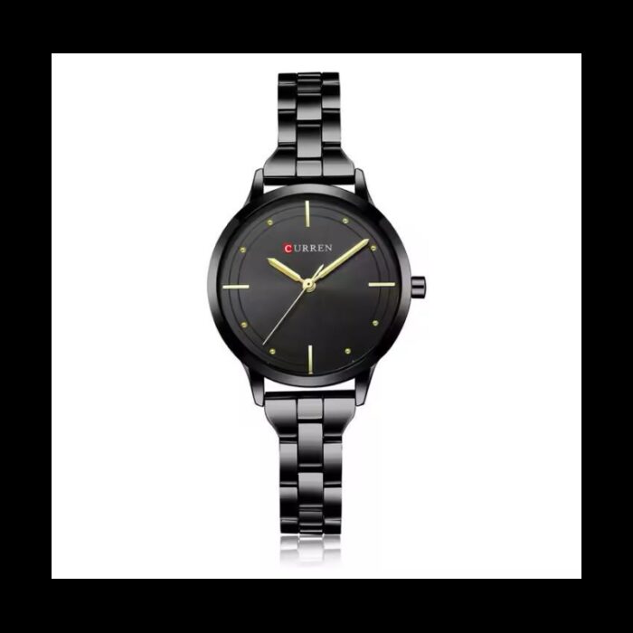1033752385_67facfc7dbdfa ساعة CURREN ستانلس ستيل ستاتي لون اسود - الصورة 1