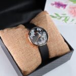 ⁦ساعه FEYERT ستاتي جلد لون اسود⁩ - الصورة ⁦5⁩