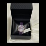 ⁦ساعه FEYERT ستاتي جلد لون بنفسجي⁩ - الصورة ⁦2⁩