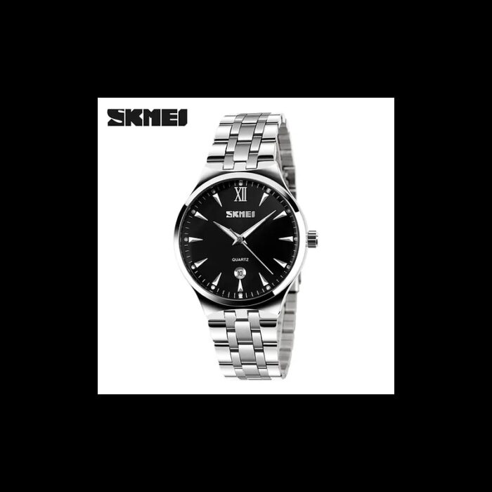 1033752483_67fad012bd942 ساعة يد كوارتز ستانلس من skmei للنساء لون فضي - الصورة 1