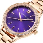 ⁦ساعة يد كوارتز ستانلس من MINI FOCUS للنساء لون ذهبي⁩ - الصورة ⁦4⁩