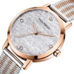 ⁦ساعة يد كوارتز ستانلس من MINI FOCUS للنساء لون ذهبي⁩ - الصورة ⁦3⁩