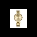 ساعة يد كوارتز ستانلس من MINI FOCUS للنساء لون ذهبي