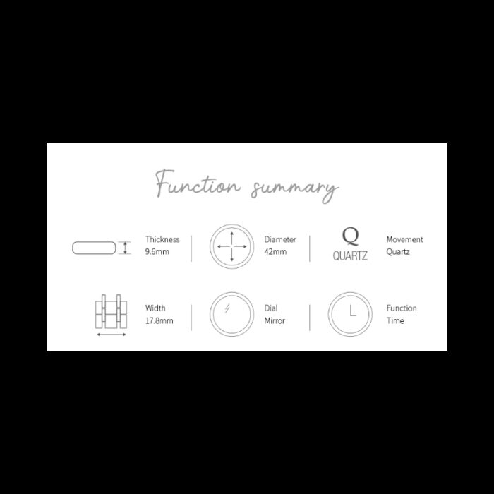⁦ساعة يد عقارب خشبي للنساء لون خشبي غامق⁩ - الصورة ⁦2⁩
